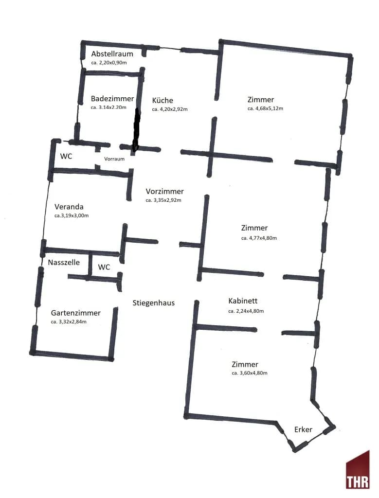 3-Zimmer-Wohnung mieten in Baden – 127 m², € 1.485 – Bild 18 von 18