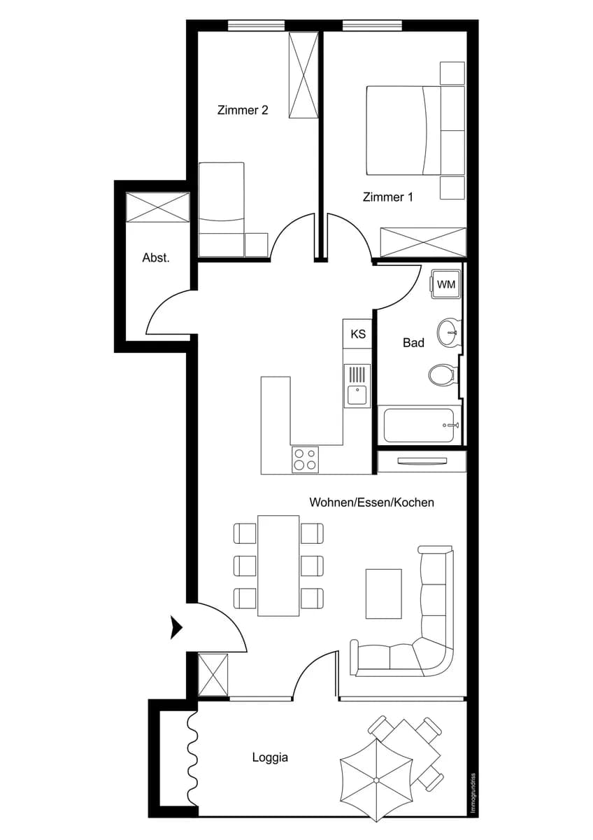 3-Zimmer-Wohnung kaufen in Bregenz – 71,71 m² – Bild 2 von 20