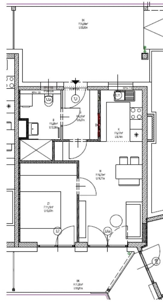 2-Zimmer-Wohnung mieten in Graz – 43 m², € 685 – Bild 18 von 18