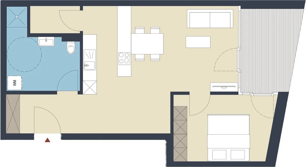 2-Zimmer-Wohnung kaufen in Feldkirch – 60,8 m², € 406.000 – Bild 3 von 8