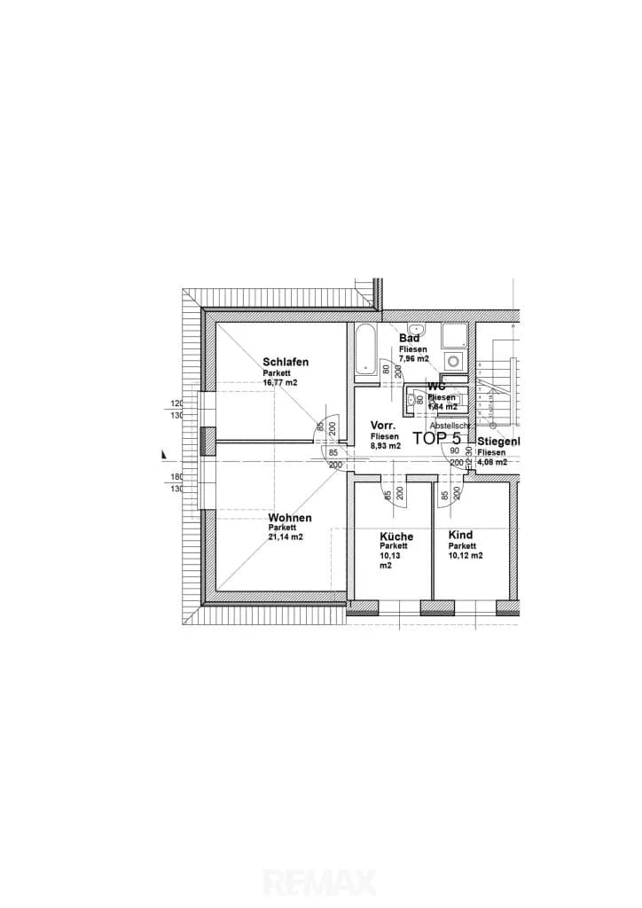 3-Zimmer-Wohnung mieten in Steyr – 77 m², € 943 – Bild 11 von 11