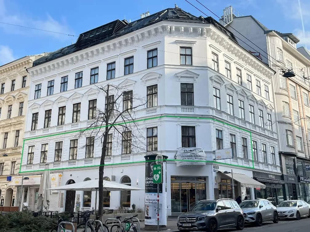 7-Zimmer-Gewerbeimmobilie mieten in Wien – 201 m², € 3.321