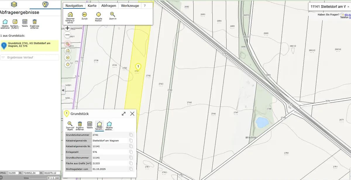 Grundstück kaufen in Korneuburg – 21 333 m², € 234.663 – Bild 4 von 5