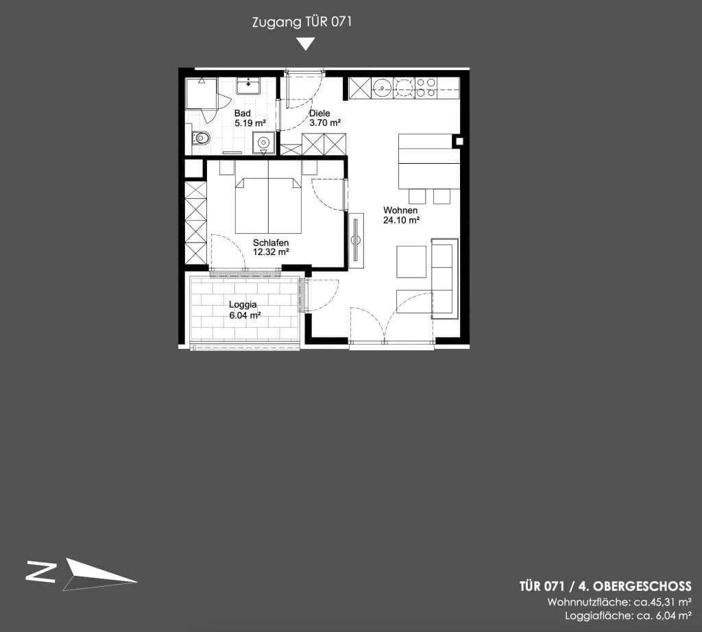 2-Zimmer-Wohnung kaufen in Wien – 45,31 m², € 282.100 – Bild 39 von 39
