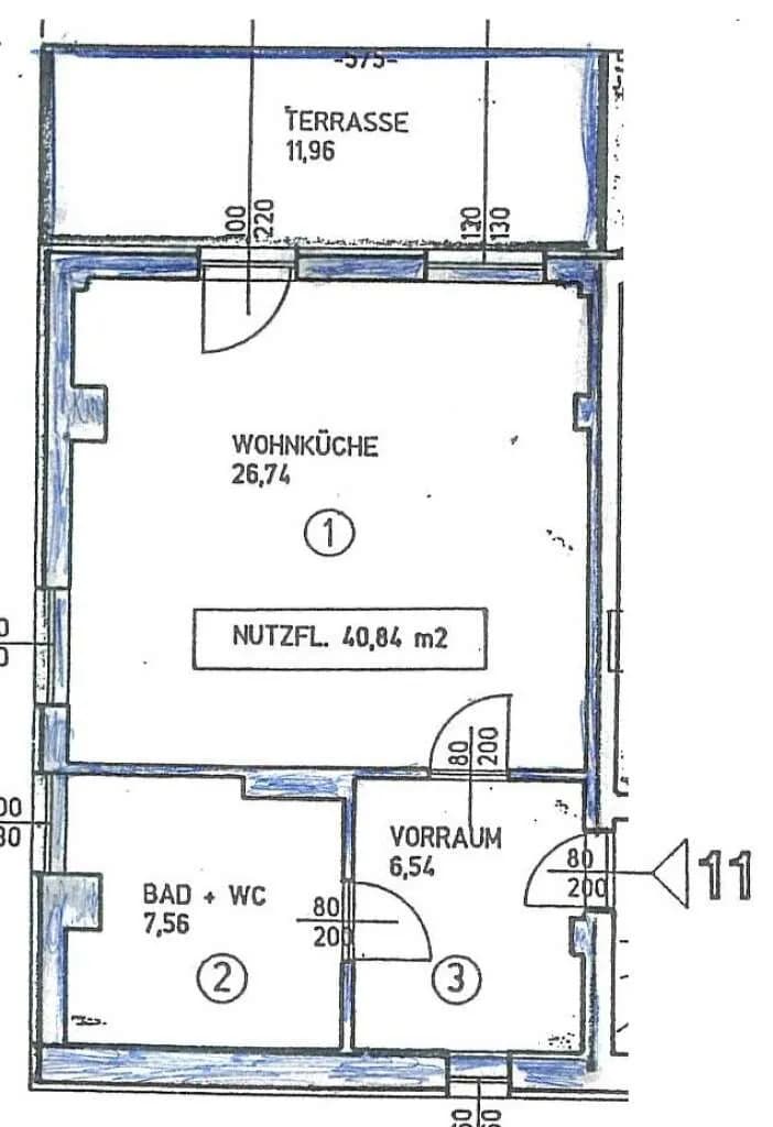 1-Zimmer-Wohnung kaufen in Neunkirchen – 40,84 m², € 89.000 – Bild 10 von 10