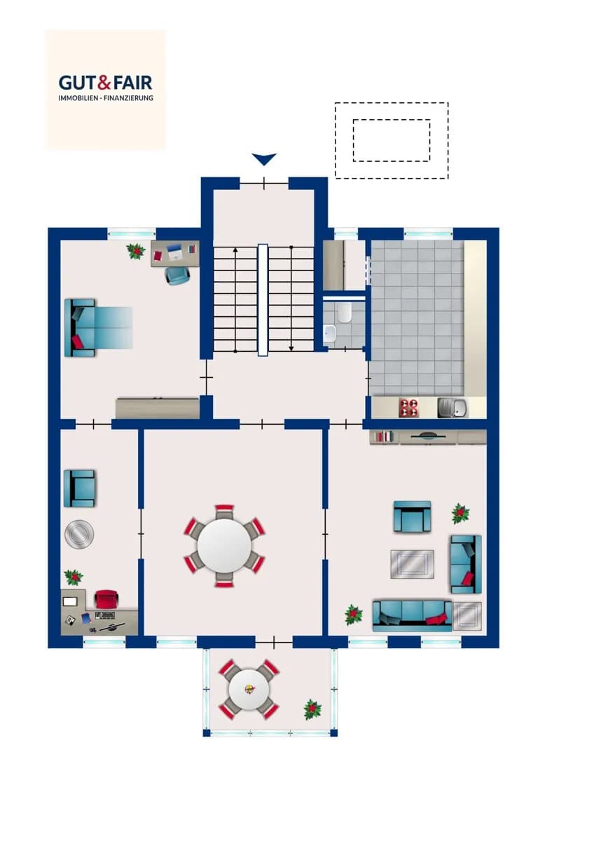 7-Zimmer-Gewerbeimmobilie kaufen in Neunkirchen – 214 m², € 279.000 – Bild 26 von 27