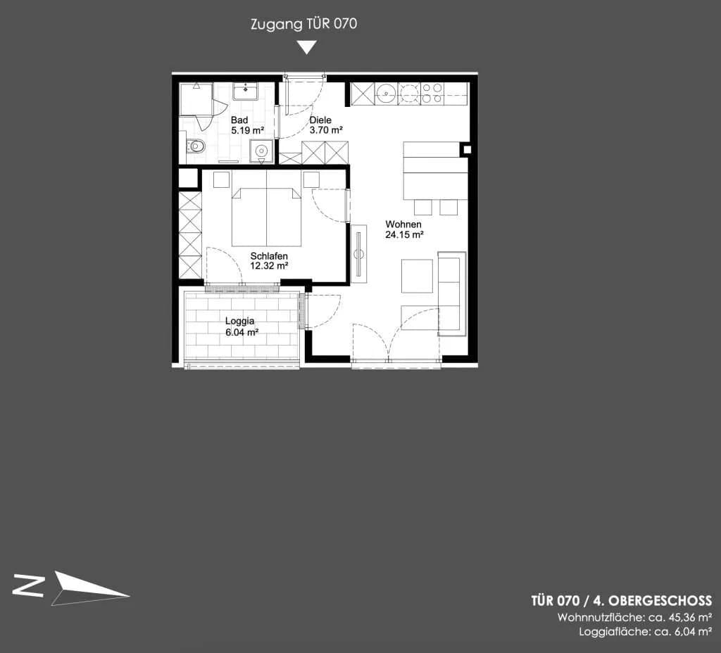 2-Zimmer-Wohnung kaufen in Wien – 45,36 m², € 304.900 – Bild 39 von 39