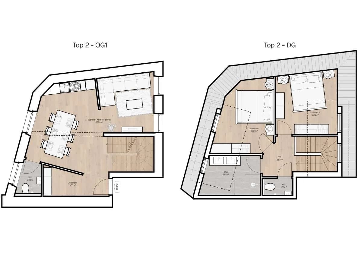 3-Zimmer-Wohnung kaufen in Tamsweg – 83 m², € 389.500 – Bild 8 von 8