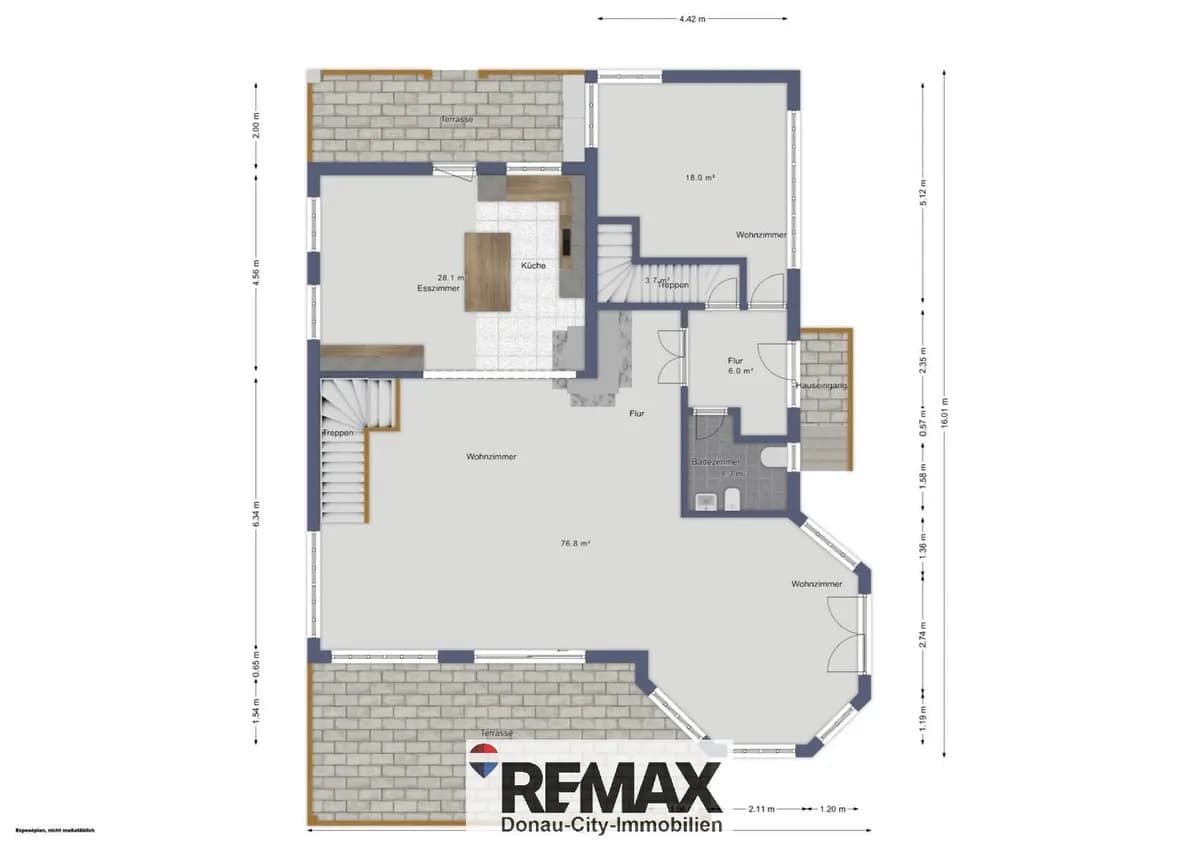 6-Zimmer-Immobilie kaufen in Baden – 309 m², € 999.000 – Bild 27 von 33