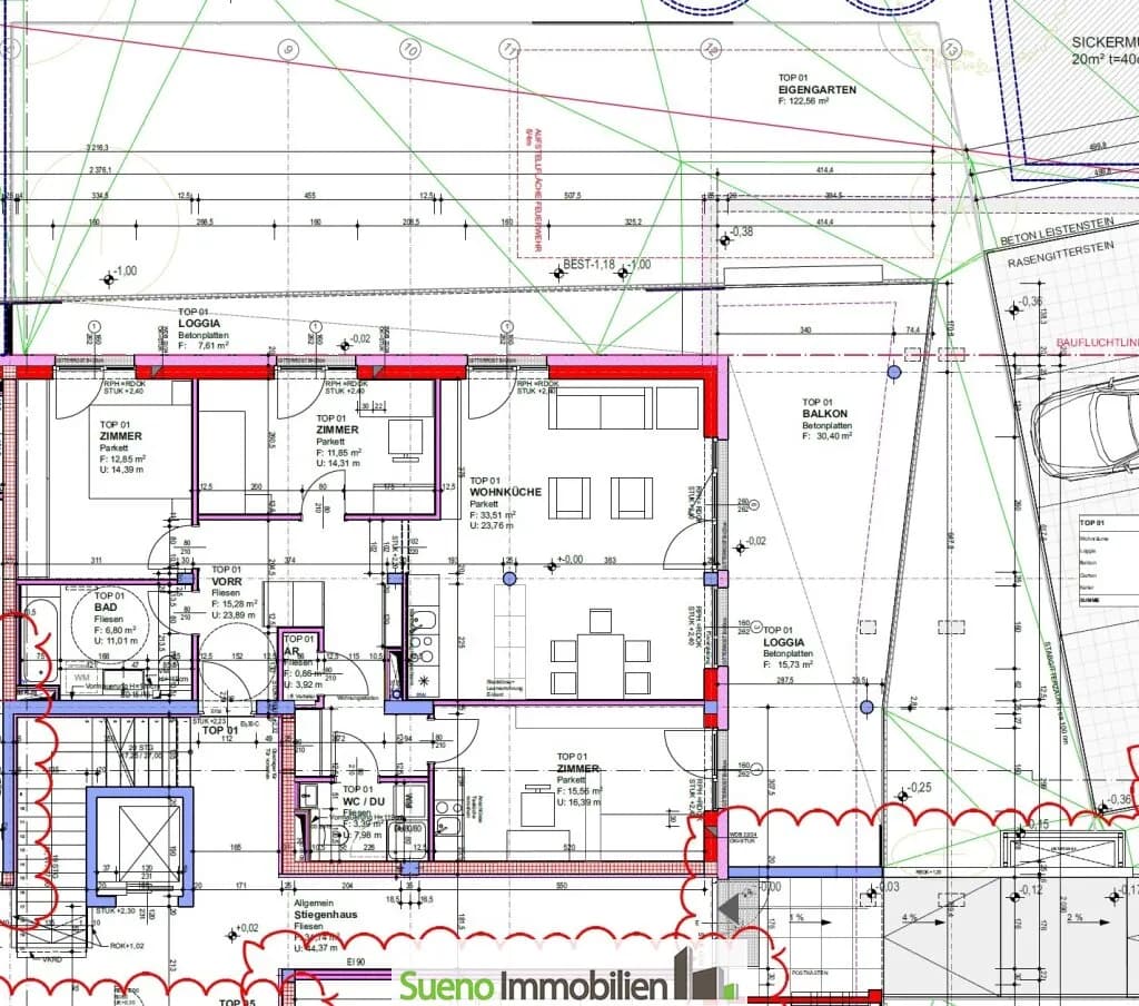 4-Zimmer-Wohnung kaufen in Linz – 100,1 m², € 575.000 – Bild 17 von 17