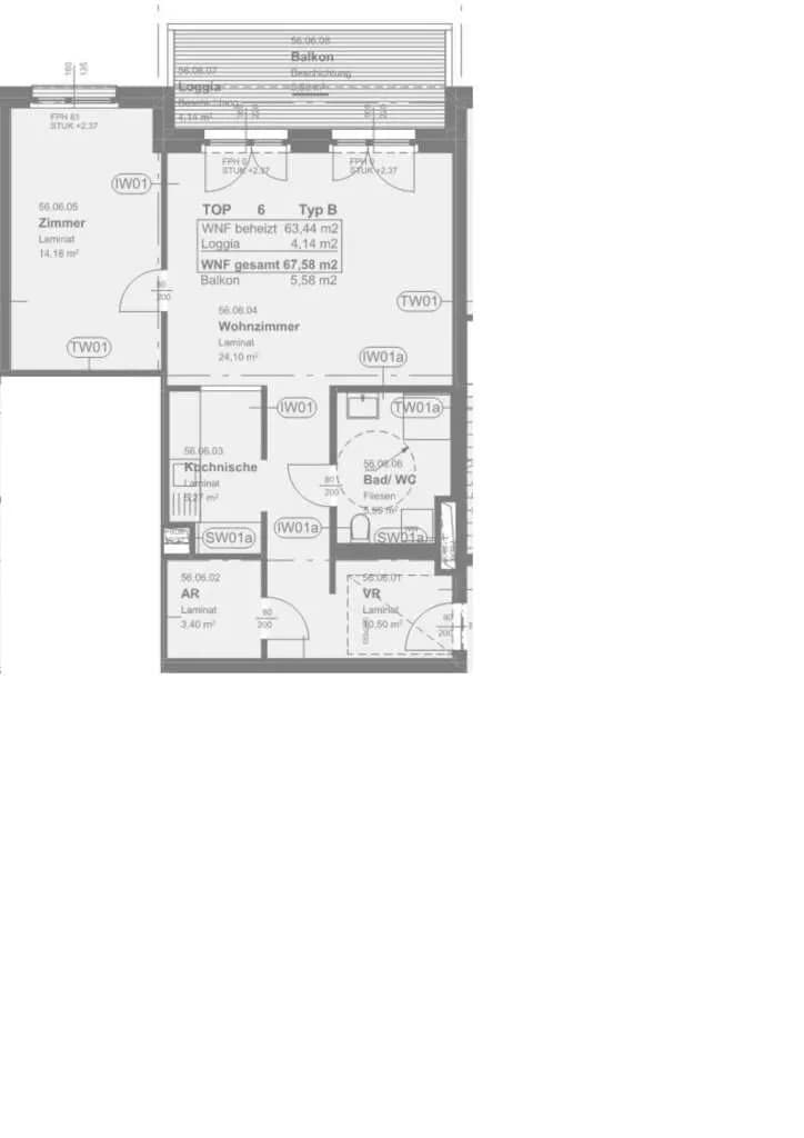 2-Zimmer-Wohnung mieten in Graz – 67,58 m², € 843 – Bild 20 von 20