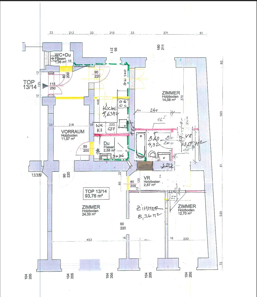 4-Zimmer-Wohnung mieten in Wien – 93 m², € 1.716 – Bild 13 von 13