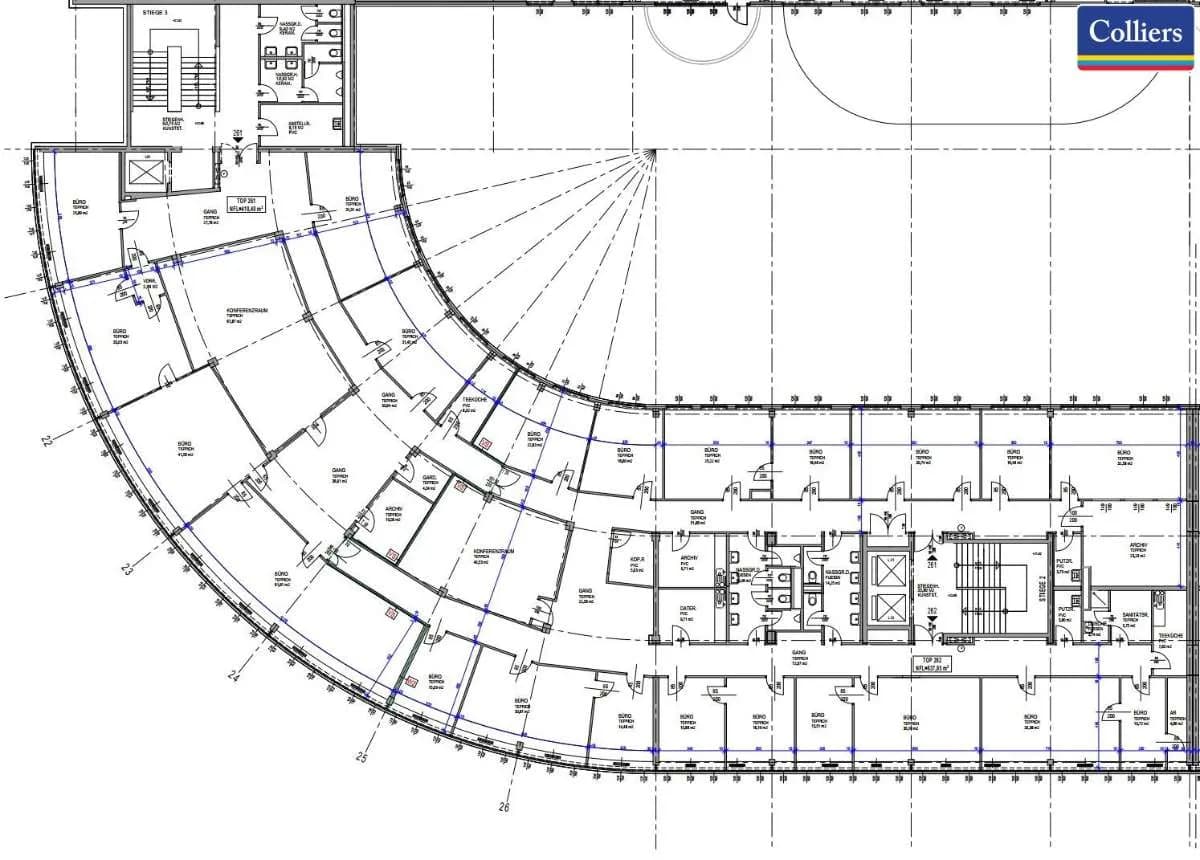 34-Zimmer-Gewerbeimmobilie mieten in Wien – 1 078 m², € 16.143 – Bild 9 von 10