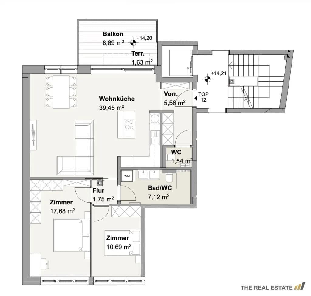 3-Zimmer-Wohnung kaufen in Wien – 84 m², € 639.000 – Bild 10 von 10