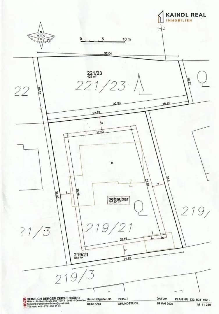 Grundstück kaufen in Gmunden – 1 267 m², € 549.000