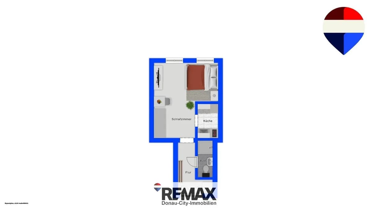 1-Zimmer-Wohnung kaufen in Wien – 27,51 m², € 79.000 – Bild 11 von 12