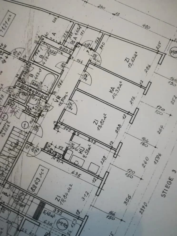 4-Zimmer-Wohnung mieten in Wien – 90 m², € 1.590