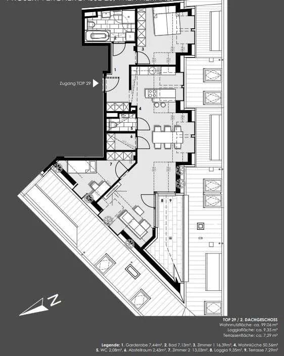 3-Zimmer-Wohnung kaufen in Wien – 99,06 m², € 698.500 – Bild 15 von 16