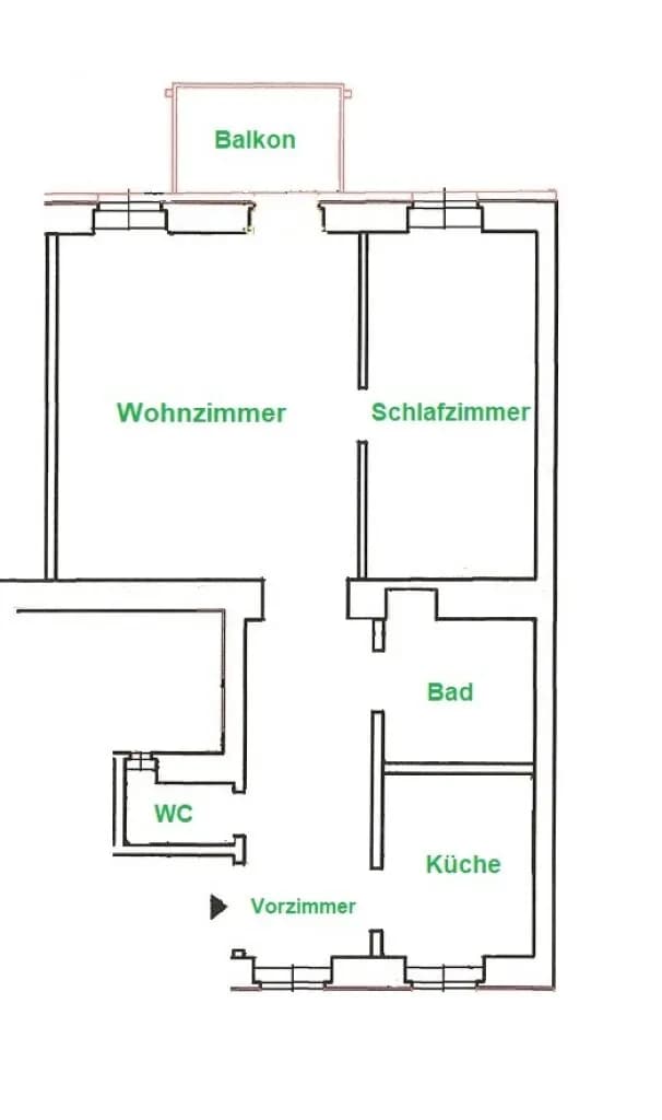 2-Zimmer-Wohnung kaufen in Wien – 60,75 m², € 349.000 – Bild 9 von 9