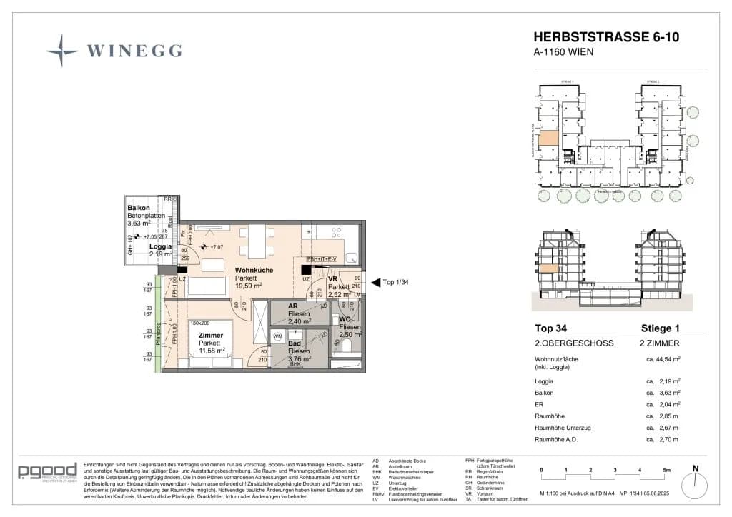 Immobilie kaufen in Wien – 42,34 m², € 295.800 – Bild 17 von 18
