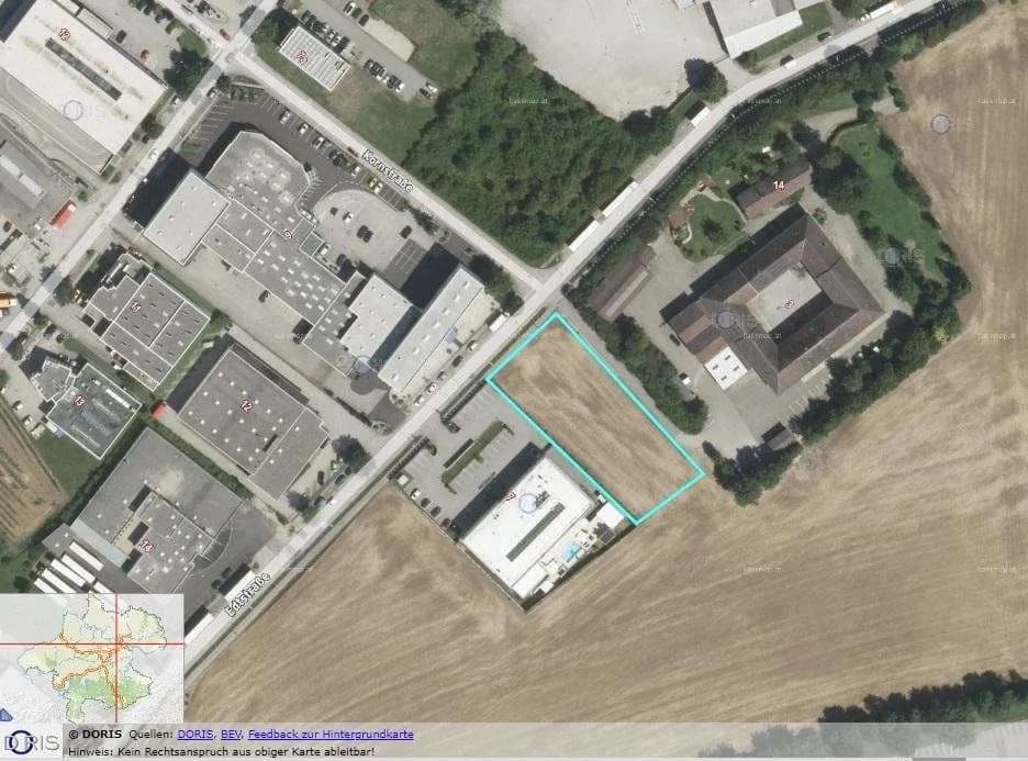 Grundstück mieten in Linz Land – 2 478 m² – Bild 1 von 8