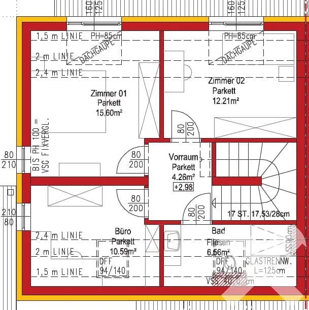 4-Zimmer-Haus kaufen in Voitsberg – 100 m², € 344.000 – Bild 17 von 19