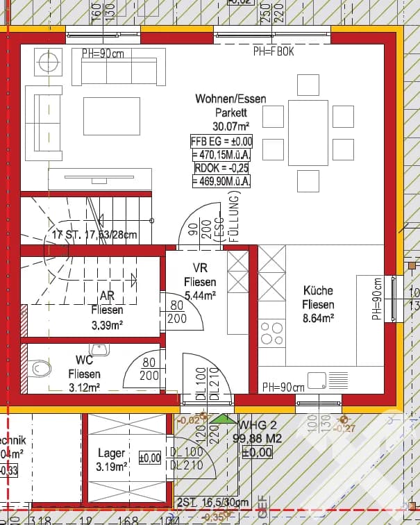 4-Zimmer-Haus kaufen in Voitsberg – 100 m², € 344.000 – Bild 18 von 19