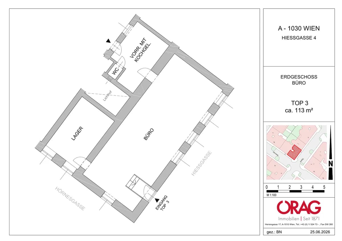 Gewerbeimmobilie mieten in Wien – 113 m², € 1.465 – Bild 10 von 11