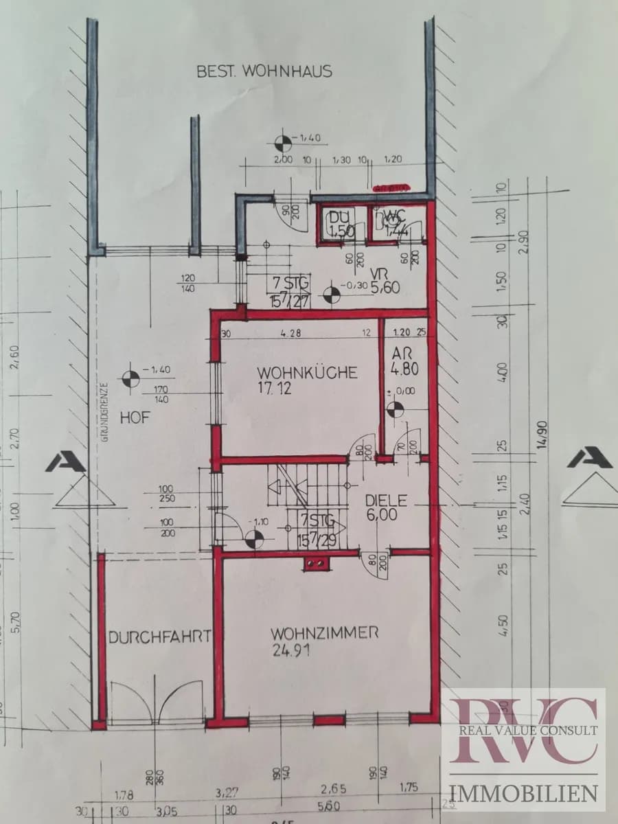 5-Zimmer-Haus kaufen in Bruck an der Leitha – 136,64 m², € 179.900 – Bild 13 von 14