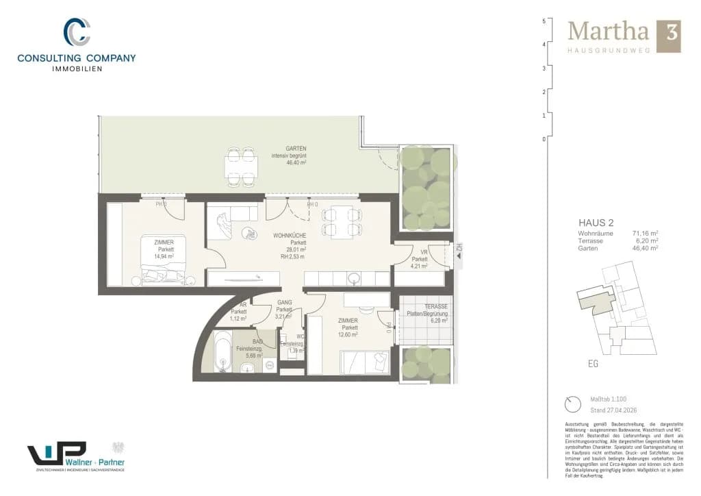1-Zimmer-Wohnung kaufen in Wien – 31,29 m², € 196.500 – Bild 5 von 35