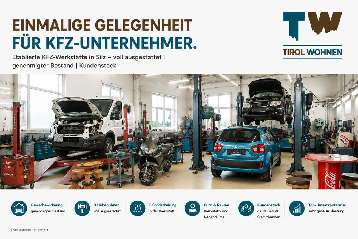 Gewerbeimmobilie kaufen in Imst – 257 m²