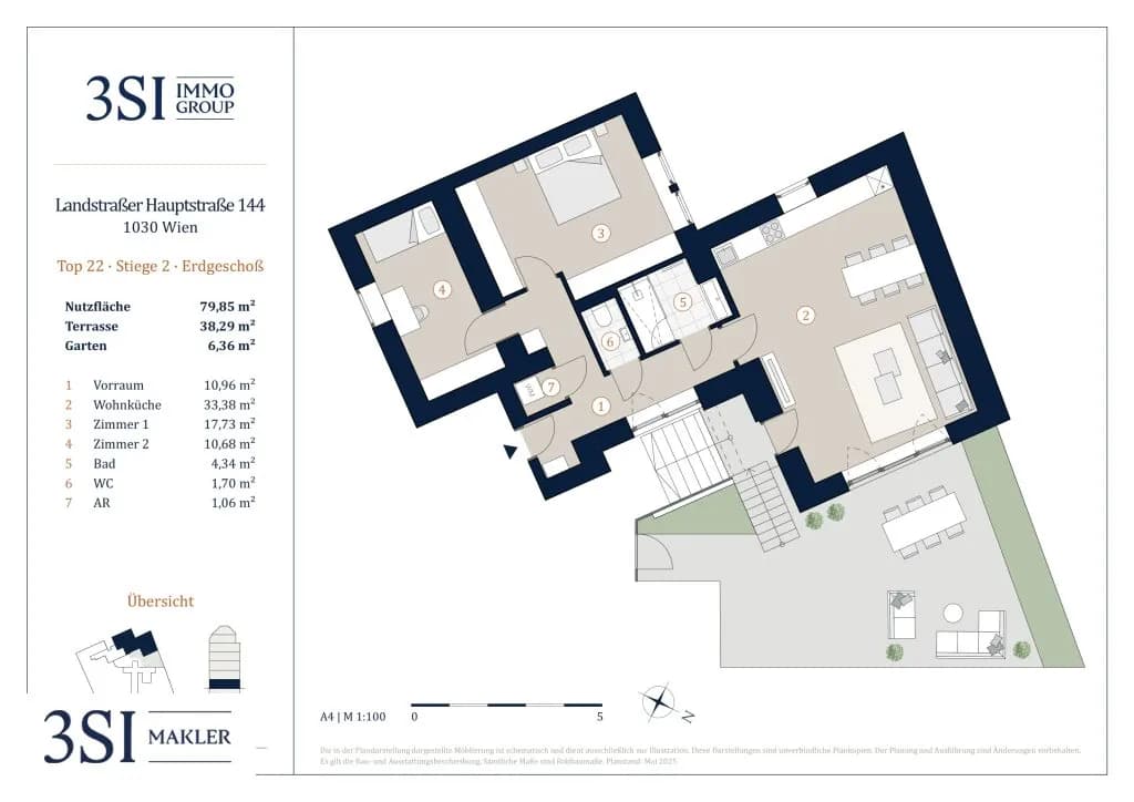 3-Zimmer-Wohnung kaufen in Wien – 79,85 m², € 575.000 – Bild 9 von 9