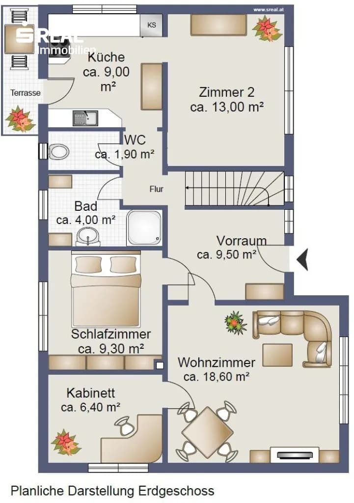4-Zimmer-Haus kaufen in Sankt Pölten Land – 957 m², € 349.000 – Bild 39 von 40
