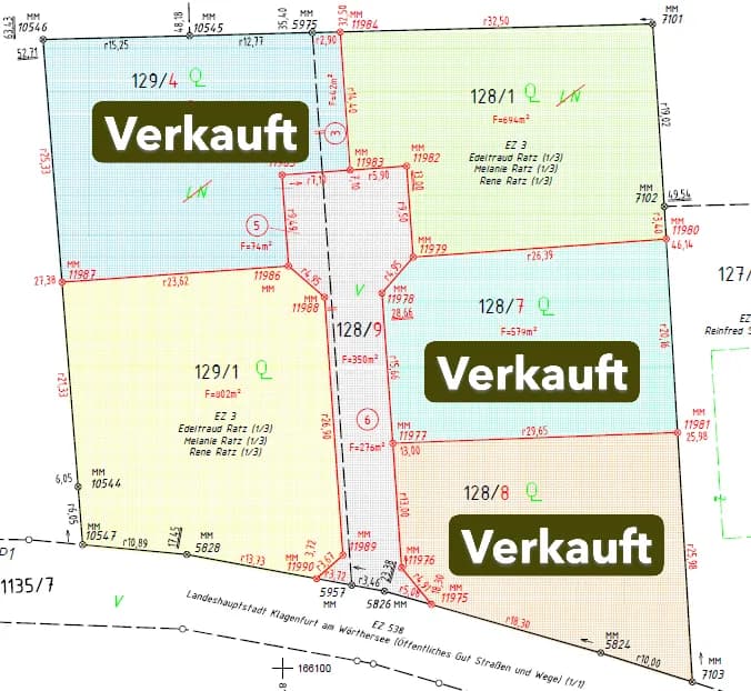 Grundstück kaufen in Klagenfurt – 3 800 m² – Bild 2 von 2