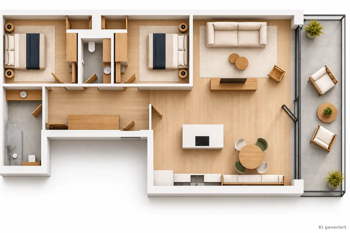 Wohnung mieten in Schwaz – 102 m², € 2.300 – Bild 3 von 5