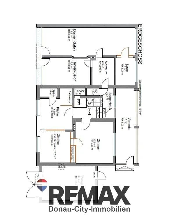 10-Zimmer-Haus kaufen in Tulln – 280 m², € 195.000 – Bild 9 von 12