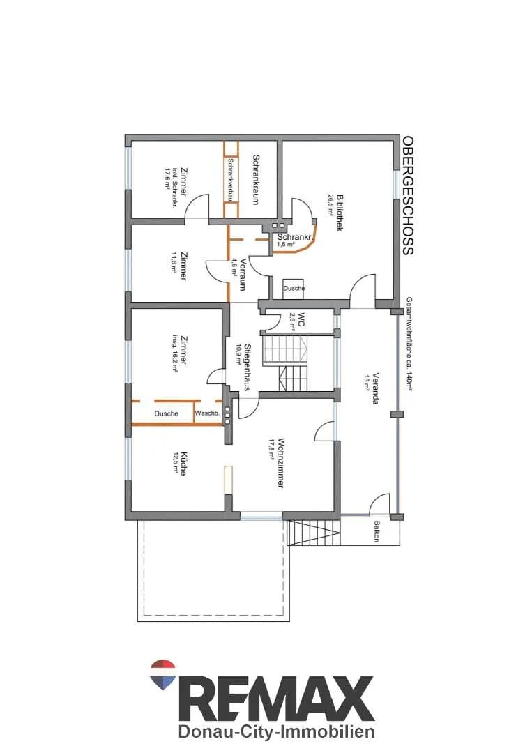 10-Zimmer-Haus kaufen in Tulln – 280 m², € 195.000 – Bild 10 von 12