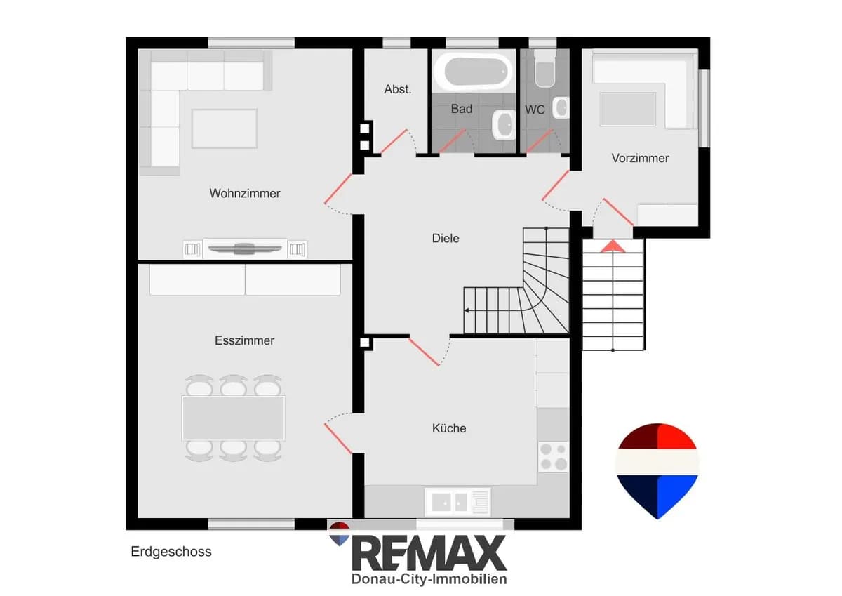 5-Zimmer-Haus kaufen in Tulln – 115 m², € 295.000 – Bild 15 von 16