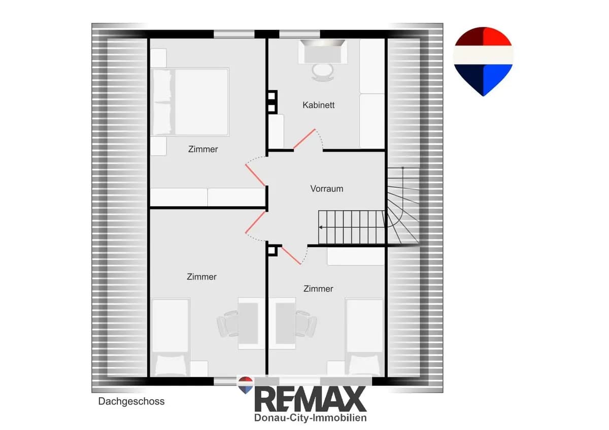 5-Zimmer-Haus kaufen in Tulln – 115 m², € 295.000 – Bild 16 von 16