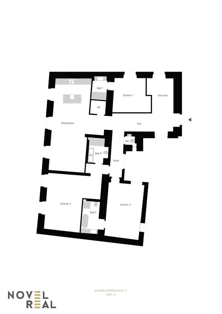 5-Zimmer-Wohnung kaufen in Wien – 175 m², € 3.650.000 – Bild 17 von 17