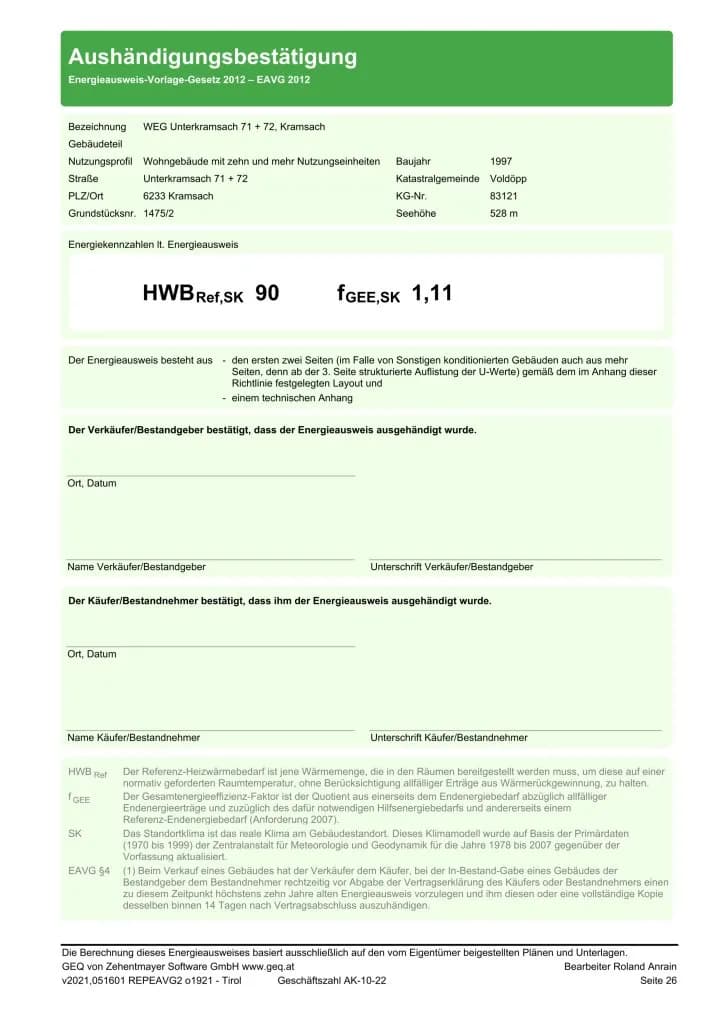 2-Zimmer-Wohnung mieten in Kufstein – 55 m², € 997 – Bild 43 von 43