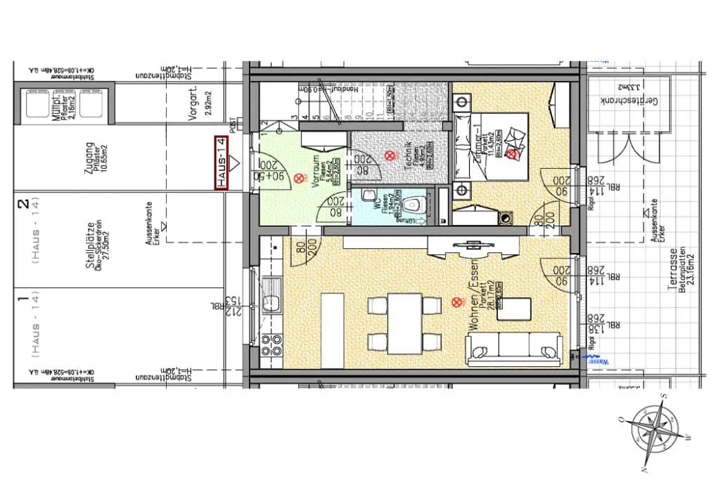4-Zimmer-Haus mieten in Bruck-Mürzzuschlag – 89,49 m², € 1.294 – Bild 2 von 11