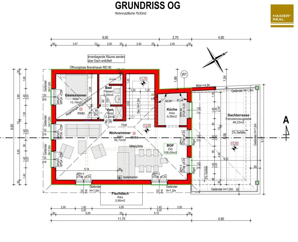 7-Zimmer-Haus mieten in Tulln – 225 m², € 3.795 – Bild 21 von 21