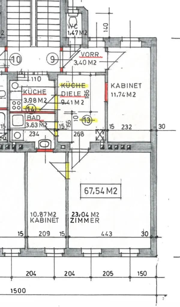 3-Zimmer-Wohnung mieten in Wien – 68 m², € 886 – Bild 7 von 8