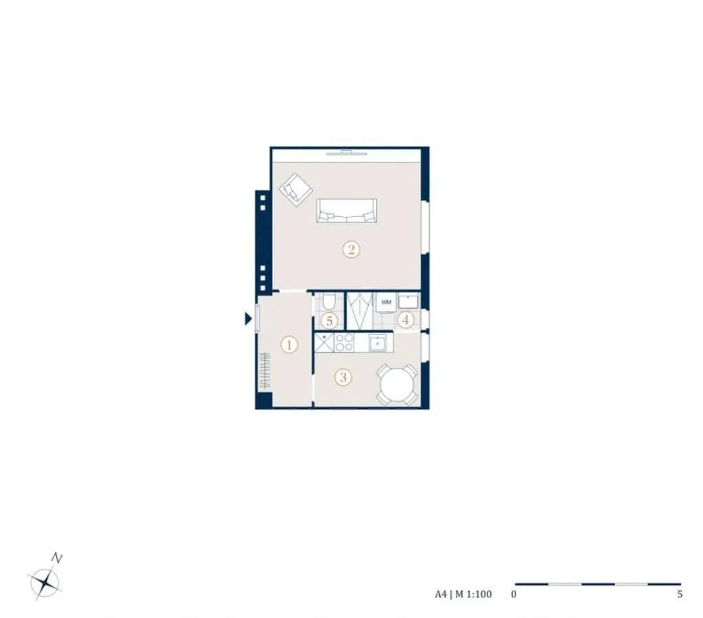1-Zimmer-Wohnung kaufen in Wien – 34,2 m², € 159.000 – Bild 8 von 8