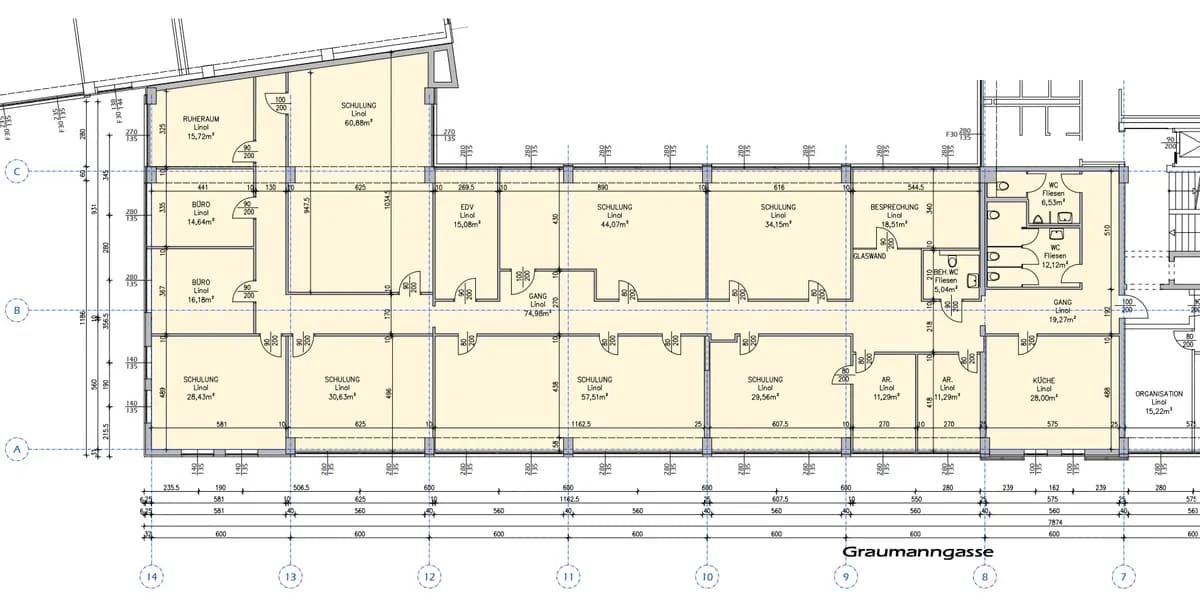 Gewerbeimmobilie mieten in Wien – 1 302 m², € 11 – Bild 6 von 6