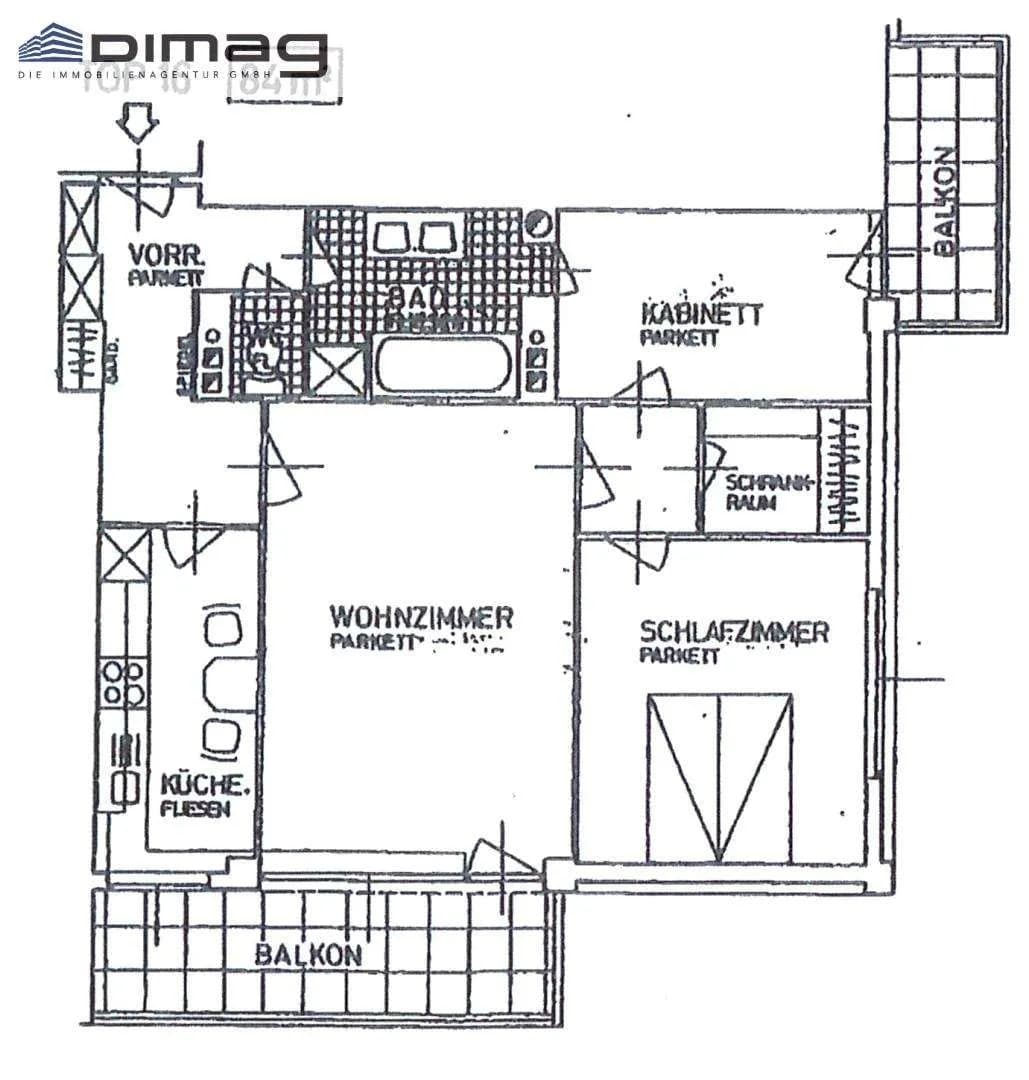 3-Zimmer-Wohnung kaufen in Wien – 85 m², € 995.000 – Bild 10 von 10