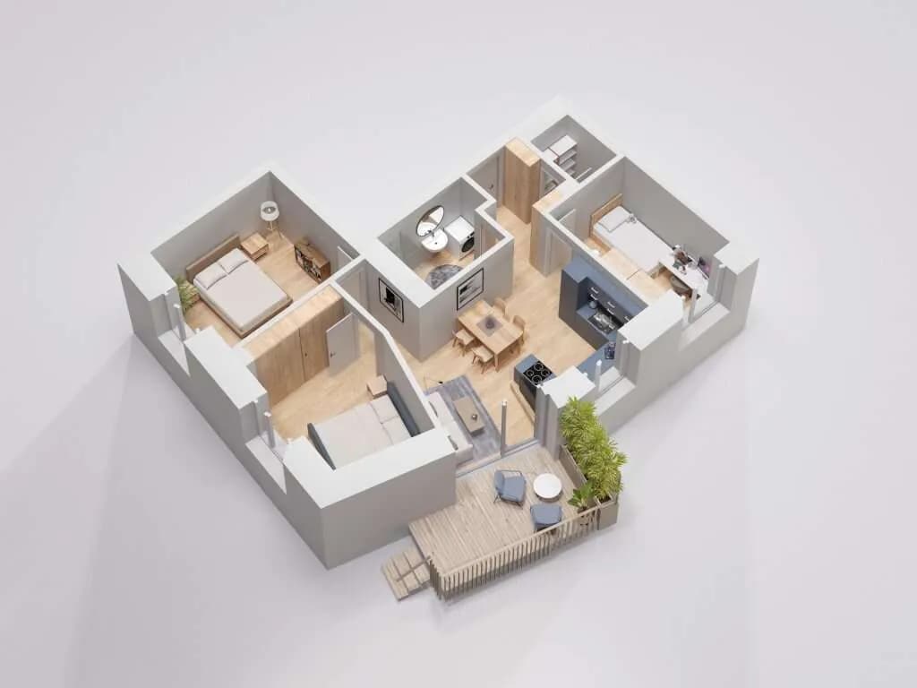 4-Zimmer-Wohnung kaufen in Innsbruck – 72,42 m², € 682.500 – Bild 12 von 12