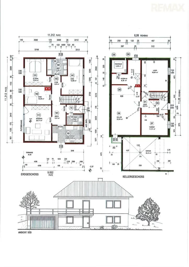 6-Zimmer-Haus kaufen in Wiener Neustadt Land – 131,84 m², € 369.000 – Bild 34 von 34