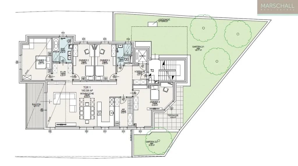 5-Zimmer-Wohnung kaufen in Wien – 173 m², € 1.764.000 – Bild 5 von 6